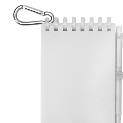 Transparent - Back - Floso Lig Mini Notebook with Pen
