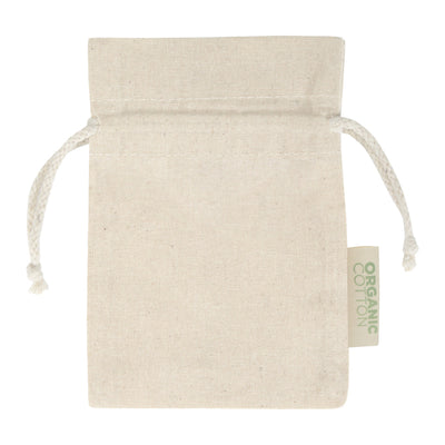Natural - Side - Floso Odisha Organic Cotton Gift Bag