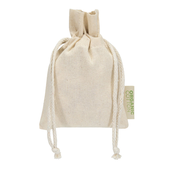 Natural - Front - Floso Odisha Organic Cotton Gift Bag