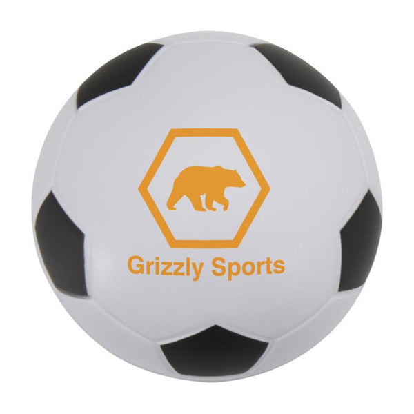 Black-White - Back - Floso Zavi Football Stress Reliever