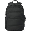 Black - Front - Floso Puffer Recycled 18L Laptop Backpack