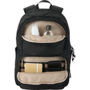 Black - Side - Floso Puffer Recycled 18L Laptop Backpack