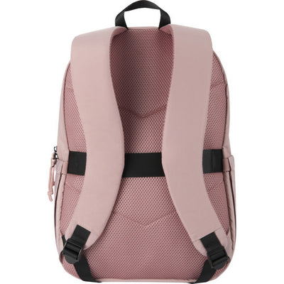 Dusty Pink - Back - Floso Puffer Recycled 18L Laptop Backpack
