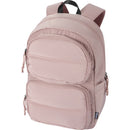 Dusty Pink - Pack Shot - Floso Puffer Recycled 18L Laptop Backpack