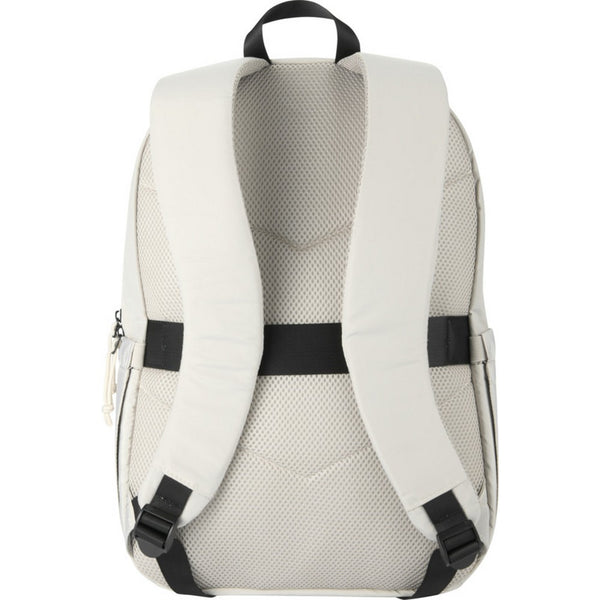 Sandstone - Back - Floso Puffer Recycled 18L Laptop Backpack