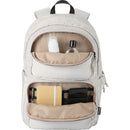 Sandstone - Side - Floso Puffer Recycled 18L Laptop Backpack