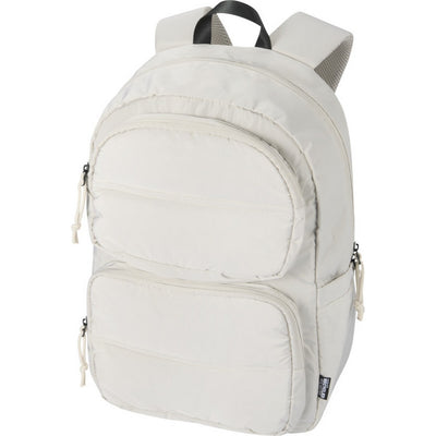 Sandstone - Pack Shot - Floso Puffer Recycled 18L Laptop Backpack