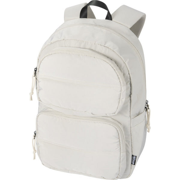 Sandstone - Pack Shot - Floso Puffer Recycled 18L Laptop Backpack