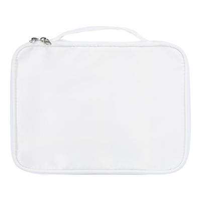 Off White - Side - Floso Muse RPET Makeup Organiser