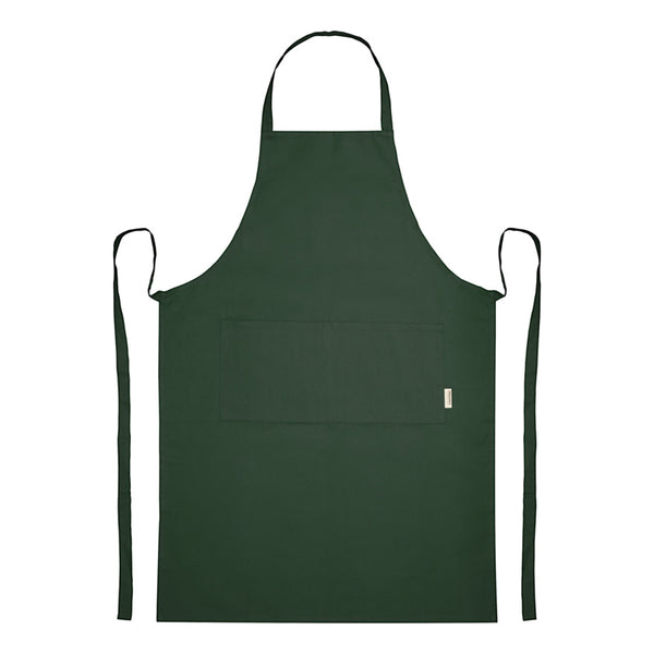 Forest Green - Back - Floso Odisha Organic Cotton Apron