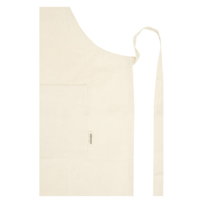 Natural - Side - Floso Odisha Organic Cotton Apron