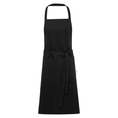 Black - Front - Floso Odisha Organic Cotton Apron