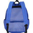 Royal Blue - Back - Floso Plain Mesh Backpack
