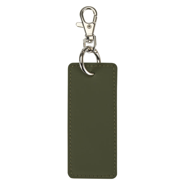 Forest Green - Side - Floso Resi Plus Rectangle Recycled Keyring