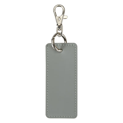 Grey - Lifestyle - Floso Resi Plus Rectangle Recycled Keyring