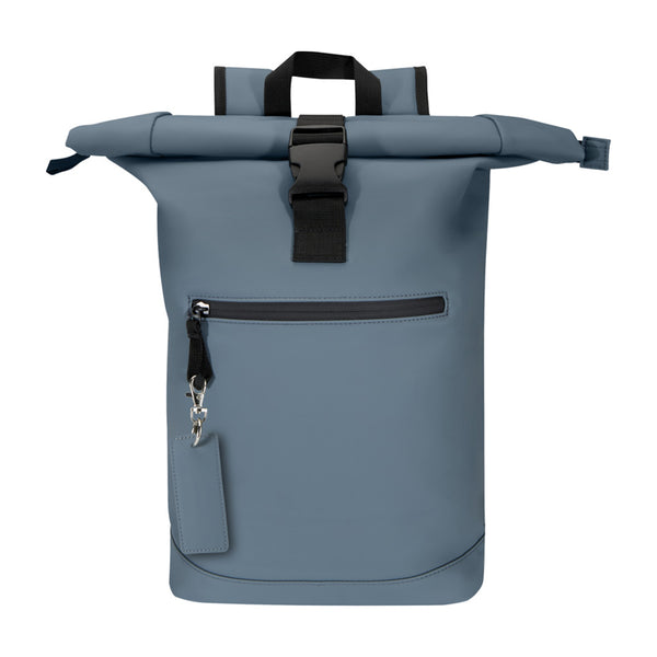 Hale Blue - Pack Shot - Floso Resi Plus Rectangle Recycled Keyring
