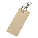 Oatmeal - Front - Floso Resi Plus Rectangle Recycled Keyring