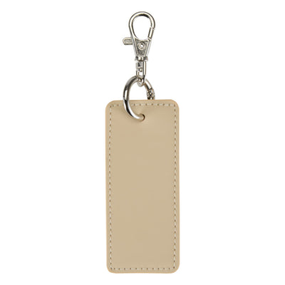 Oatmeal - Side - Floso Resi Plus Rectangle Recycled Keyring