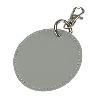 Grey - Back - Floso Resi Plus Round Keyring