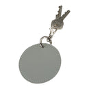 Grey - Side - Floso Resi Plus Round Keyring
