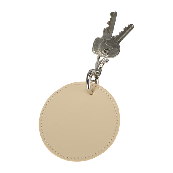 Oatmeal - Side - Floso Resi Plus Round Keyring