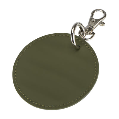 Forest Green - Back - Floso Resi Plus Round Keyring