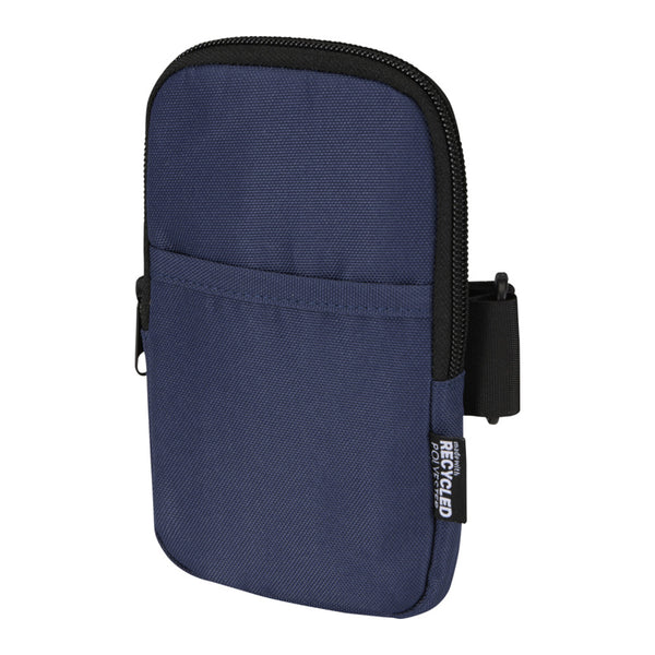 Navy - Front - Floso Recycled Water Bottle Carry Bag
