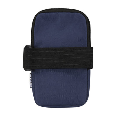Navy - Back - Floso Recycled Water Bottle Carry Bag