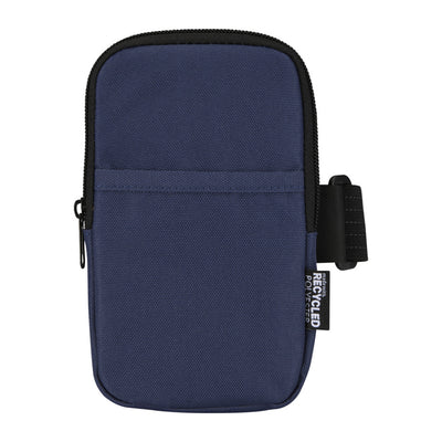 Navy - Side - Floso Recycled Water Bottle Carry Bag