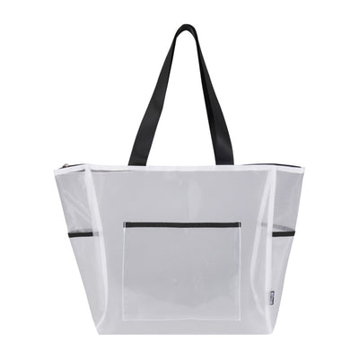 White - Back - Floso Mesh 23L Tote Bag