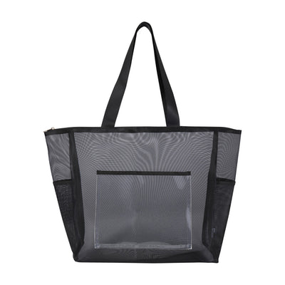 Black - Front - Floso Mesh 23L Tote Bag