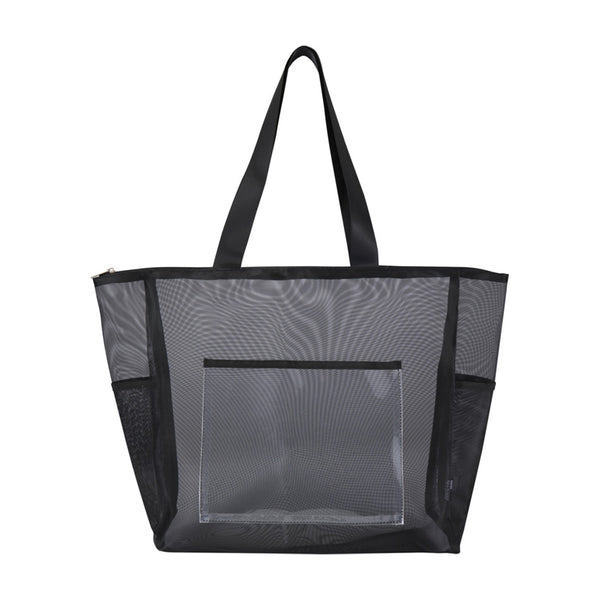 Black - Front - Floso Mesh 23L Tote Bag