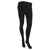 Black - Front - FLOSO Womens-Ladies Plain Thermal Tights With Brushed Inner (0.5 Tog)