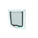 White - Front - Floso Doras Cat Flap