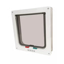 White - Front - Floso Doras Cat Flap Tunnel
