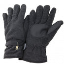Front - FLOSO Mens Thinsulate Thermal Fleece Gloves With Palm Grip (3M 40g)