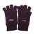 Plum - Front - FLOSO Ladies-Womens Thinsulate Thermal Fingerless Winter Gloves (3M 40g)