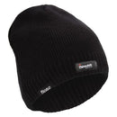 Front - FLOSO Mens Plain Thinsulate Thermal Knitted Waterproof Winter Hat