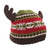 Front - FLOSO Childrens/Kids Fairisle Moose Winter Beanie Hat With Antlers