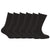 Front - FLOSO Mens Premium Quality Multipack 1.9 Tog Thermal Socks (Pack Of 6)
