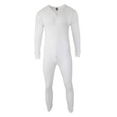Front - FLOSO Mens Thermal Underwear All In One Union Suit
