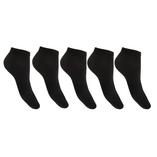 Front - Floso Womens/Ladies Trainer Socks (Pack Of 5)