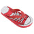 Red - Front - FLOSO Childrens Boys Lace Up Trainer Design Toe Post Flip Flops