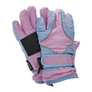 Blue - Front - FLOSO Childrens-Kids Girls Heavy Duty Waterproof Padded Thermal Ski-Winter Gloves