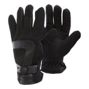 Black - Front - FLOSO Mens Thermal All Action Winter-Ski Gloves With Palm Grip
