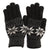 Black - Front - FLOSO Mens Knitted Fairilse Winter Gloves With Wool