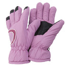Baby Pink - Front - Floso Ladies-Womens Thinsulate Extra Warm Thermal Padded Winter-Ski Gloves With Palm Grip (3M 40g)