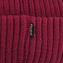 Raspberry - Back - FLOSO Ladies-Womens Chunky Knit Thermal Thinsulate Winter-Ski Hat (3M 40g)