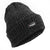 Dark Grey - Front - FLOSO Mens Knitted Thermal Thinsulate Winter Melange Hat (3M 40g)