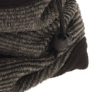 Graphite - Back - FLOSO Womens-Ladies Multipurpose Fleece Neckwarmer Snood - Hat